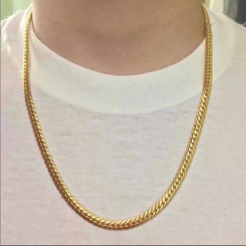 New 18K gold plated chain/ necklace